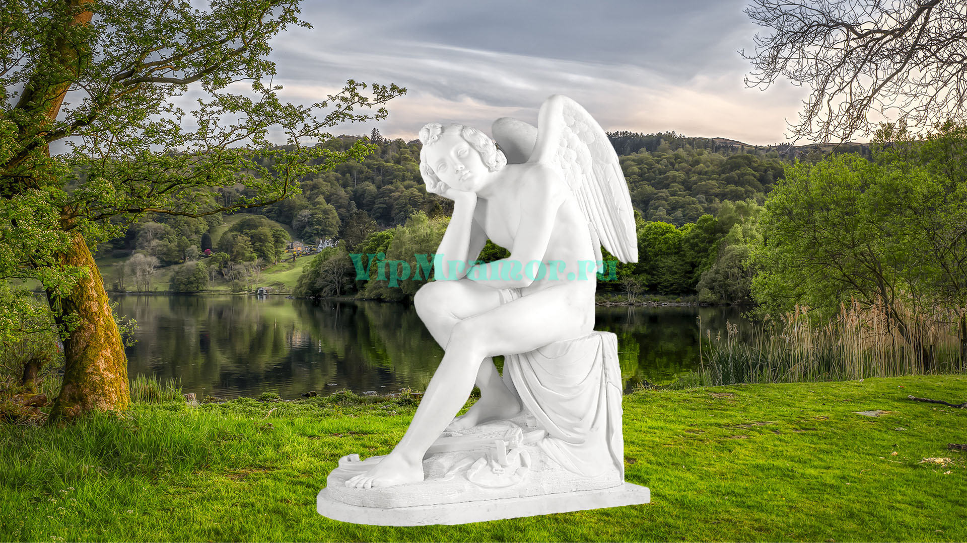 Скульптуры ангелов