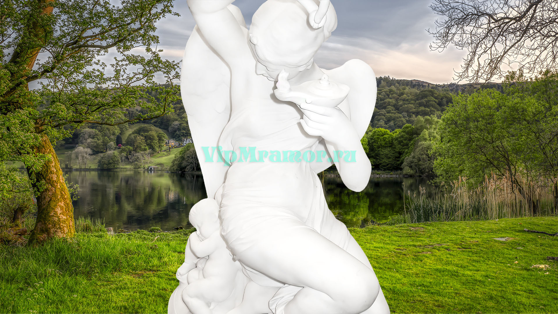 Скульптура «Ангел сна» (вид 03)