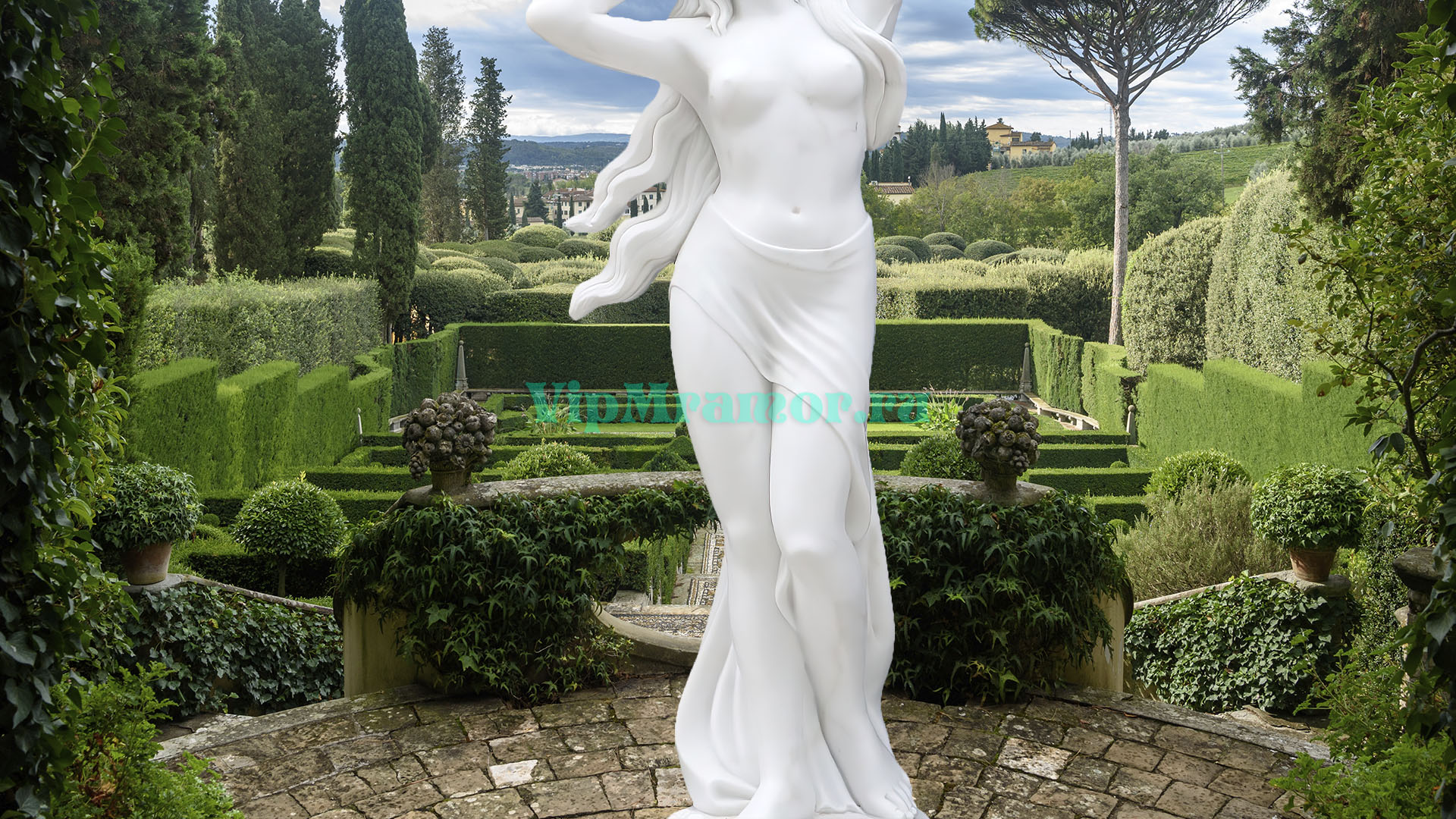 Скульптура женщины 014 (вид 03)