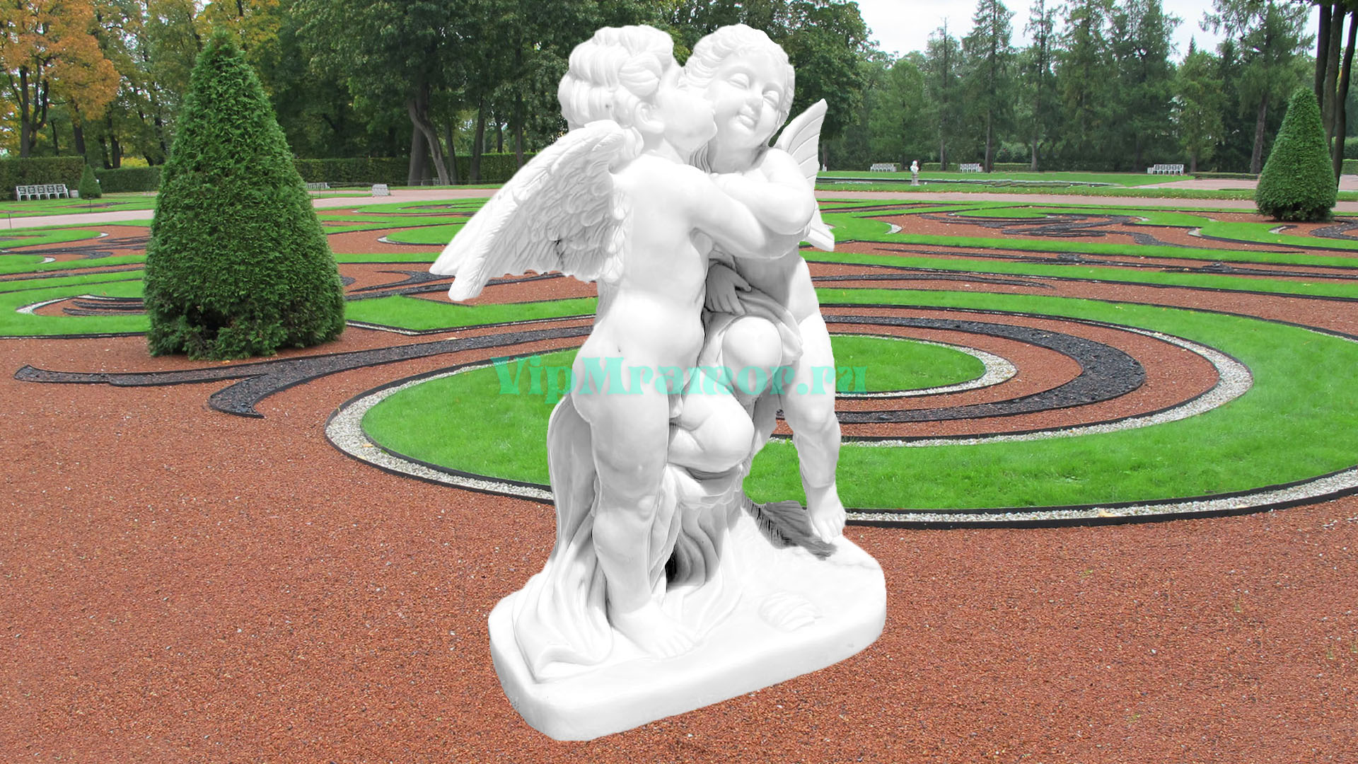 Скульптура «Ангелочки» (вид 02)