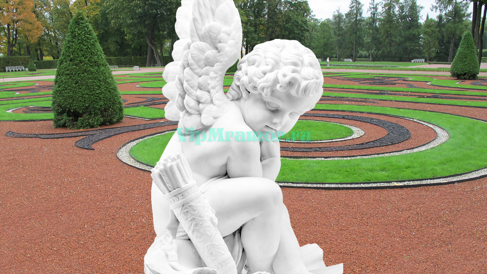 Скульптура Ангелочка 008 (вид 03)