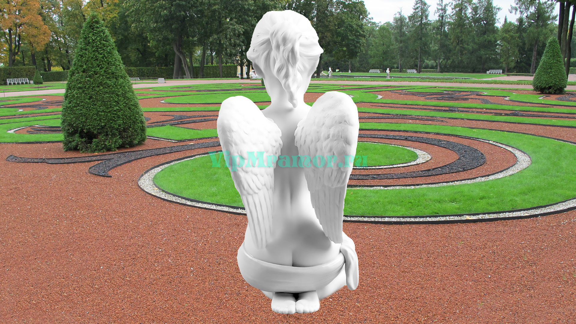Скульптура Ангелочка 011 (вид 03)