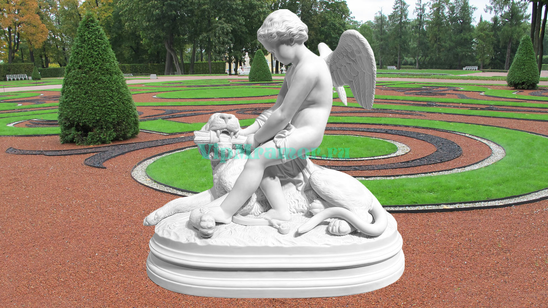 Скульптура ангелочка 013