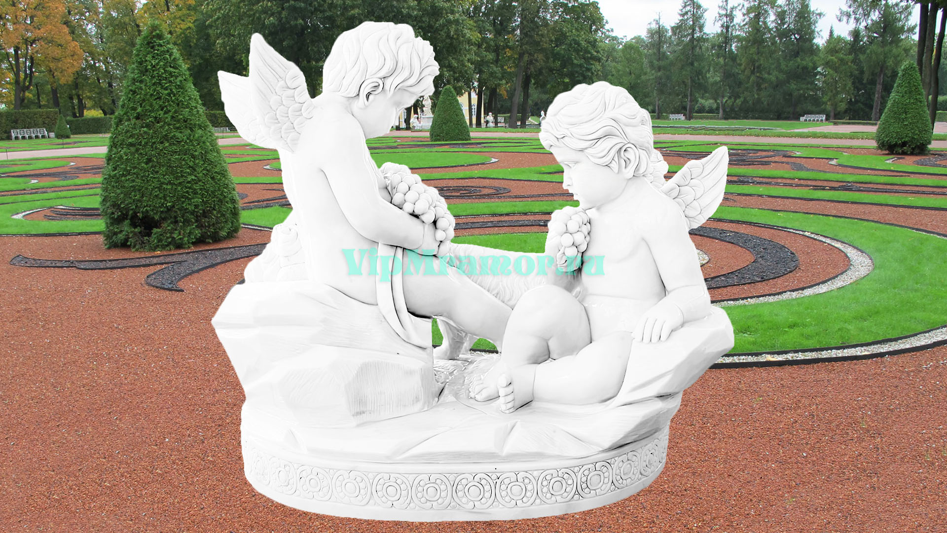 Скульптура ангелочка 033
