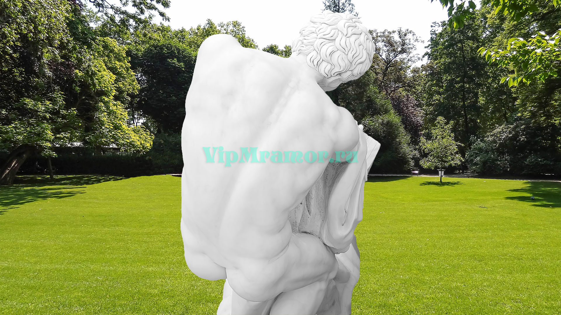 Скульптура«Милон Кротонский» (вид 03)