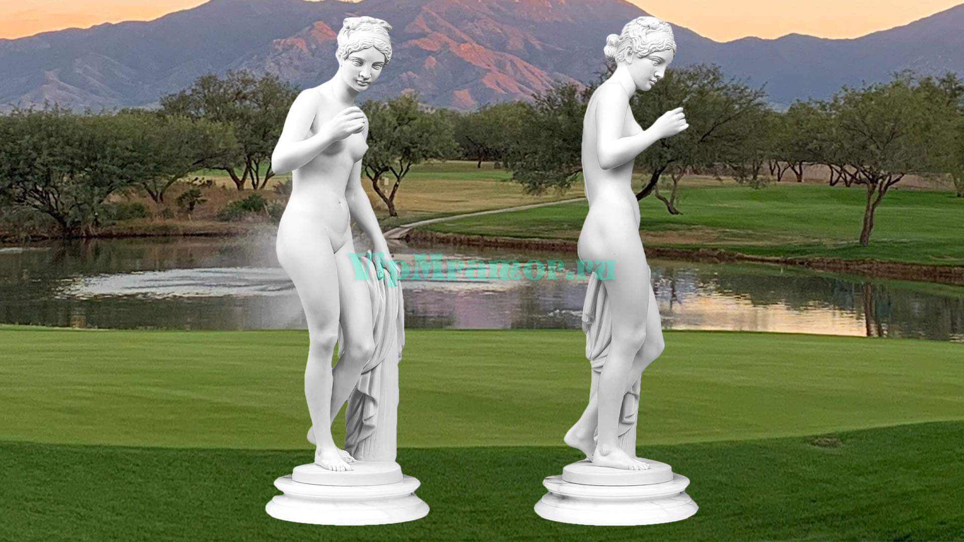 Скульптура «Венера с яблоком» (вид 01)