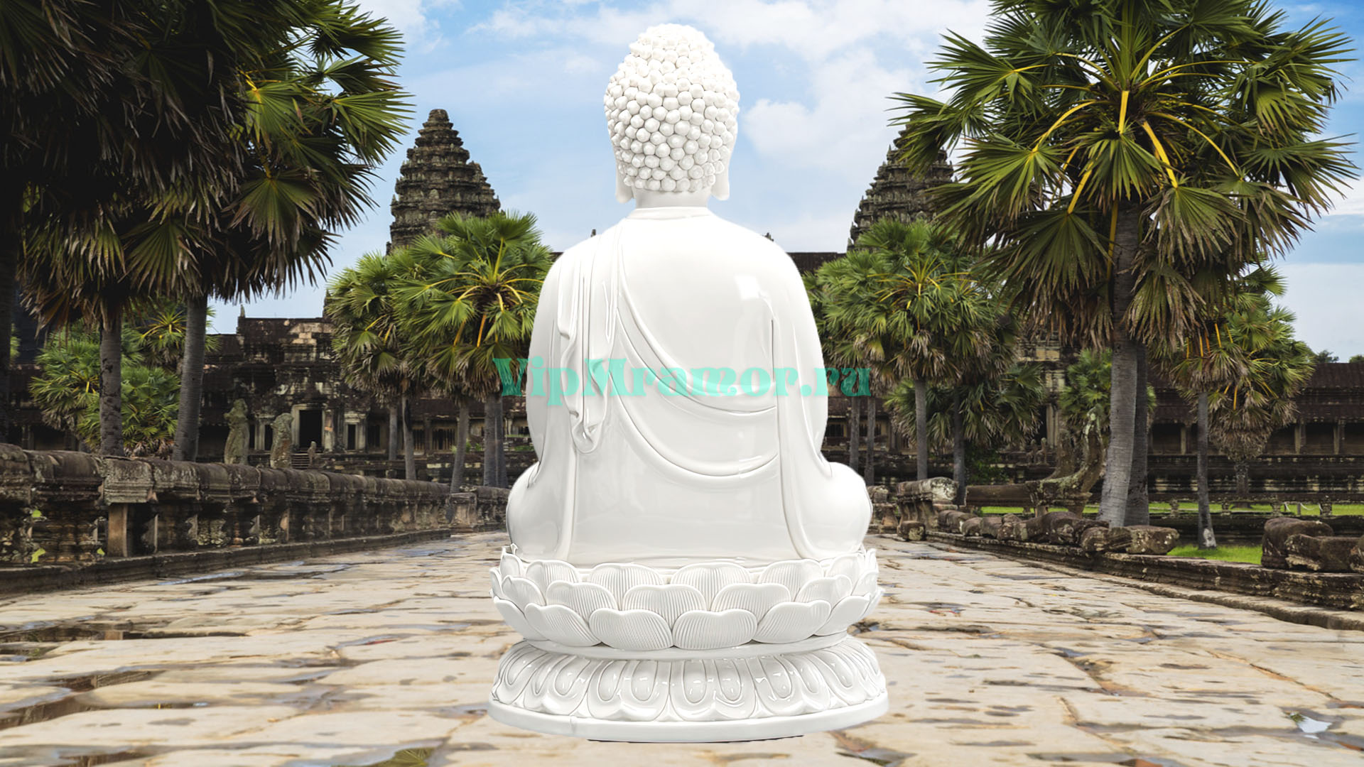 Скульптура «Озарение Будды» (вид 03)