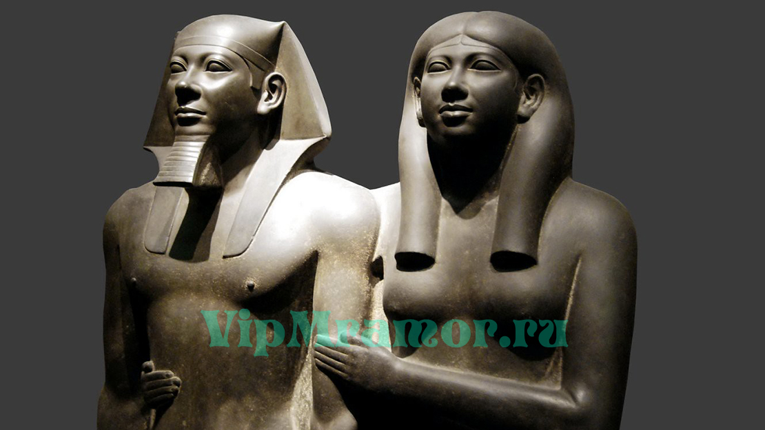 Изготовление скульптуры в Египте