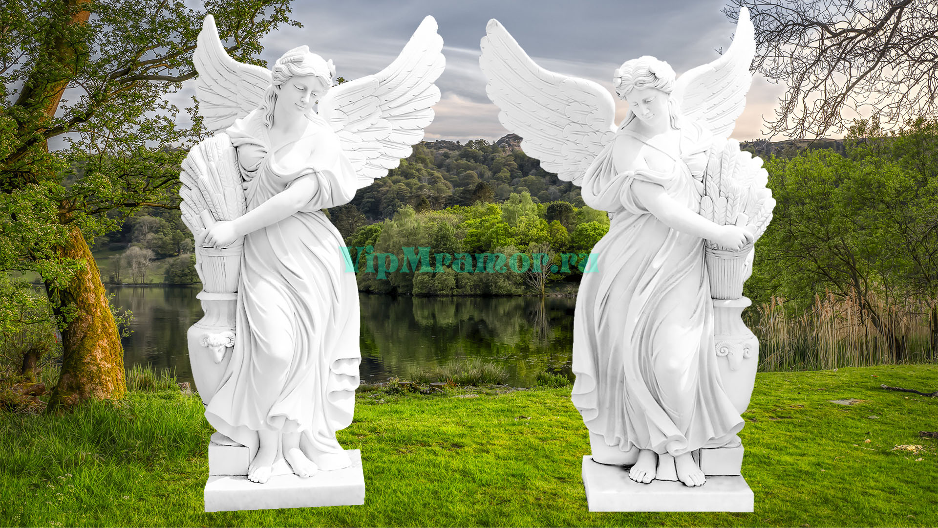 Скульптура «Два ангела»