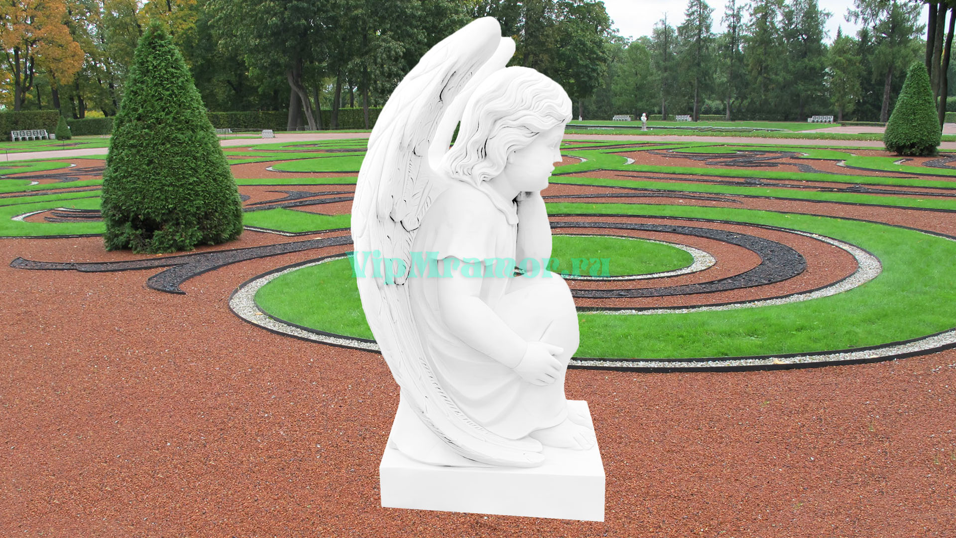 Скульптура «Девочка-ангел» (вид 01)