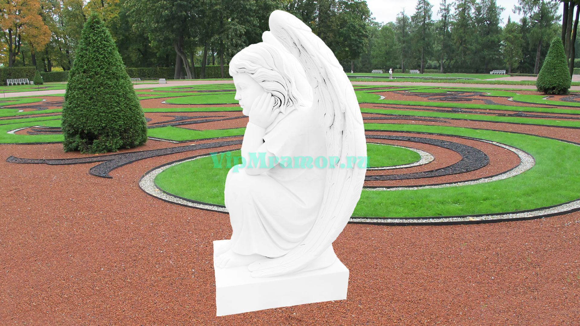 Скульптура «Девочка-ангел» (вид 02)