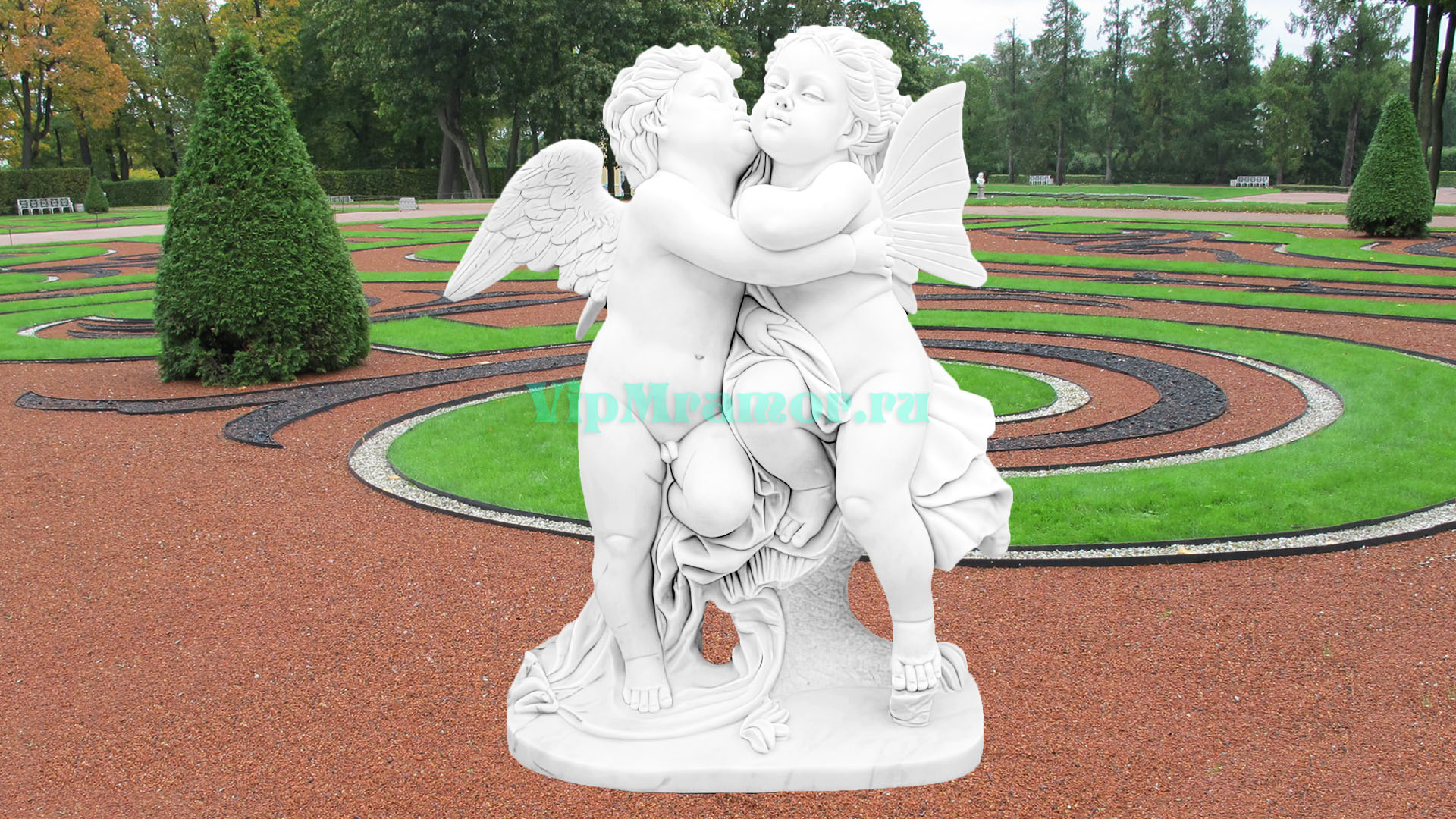 Скульптура ангелочка 004