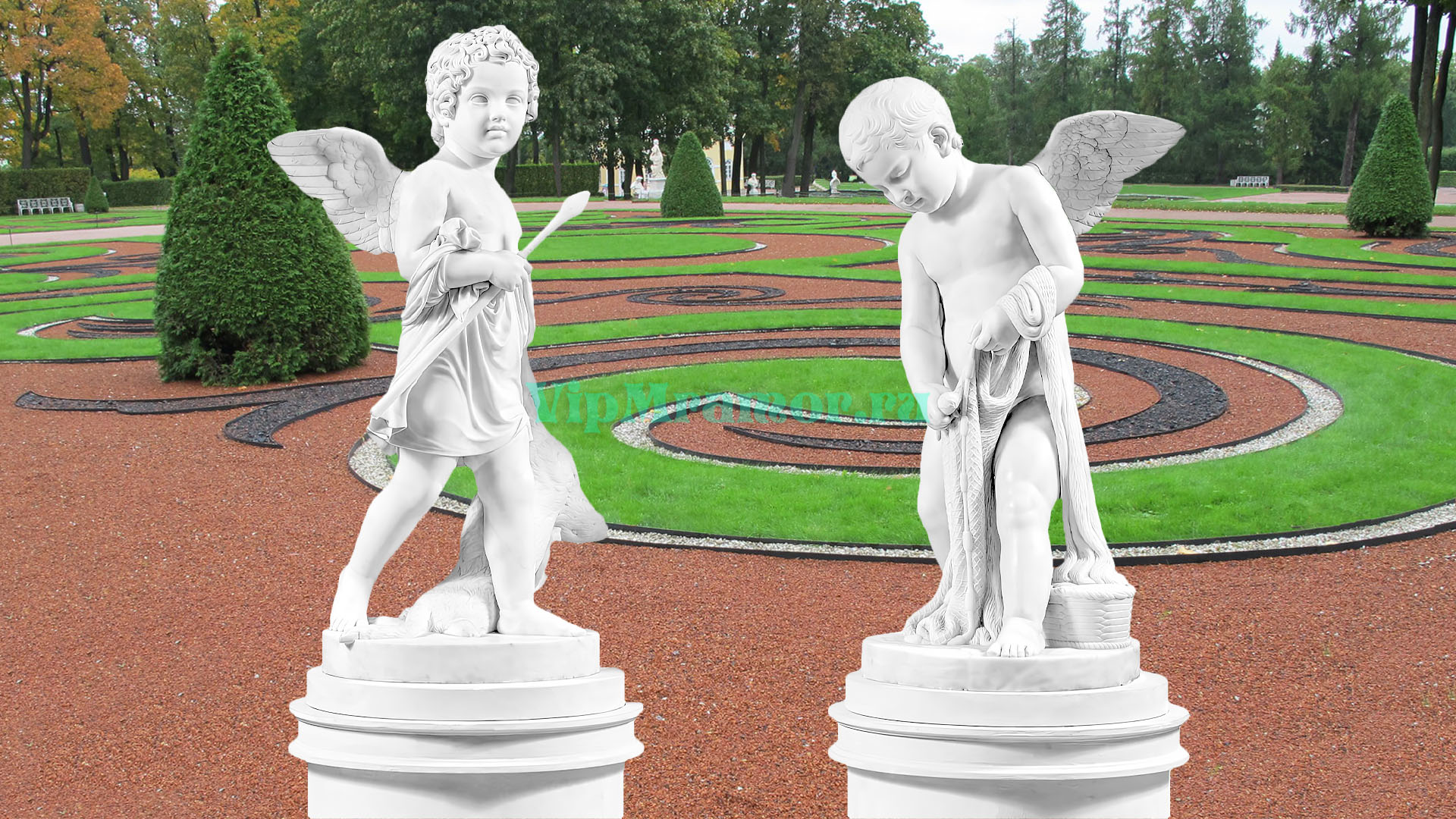 Скульптура Ангелочка 012 (вид 03)