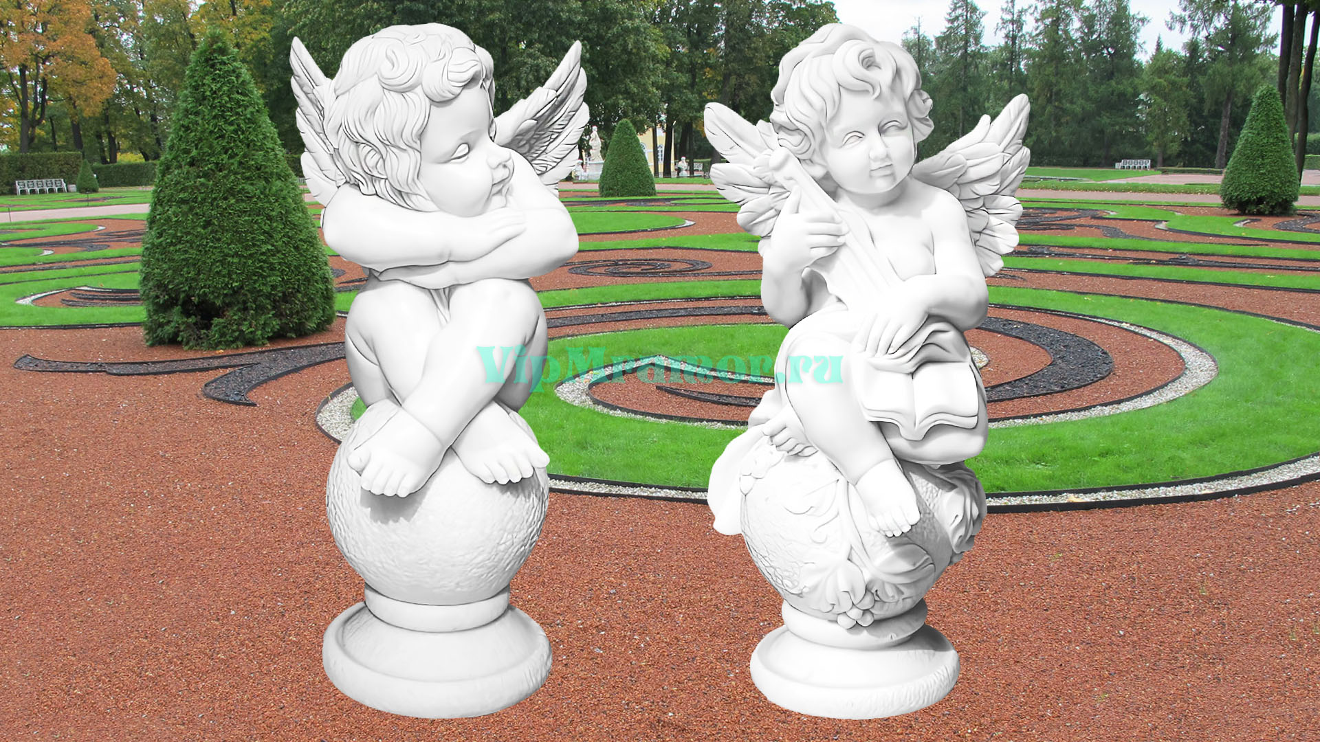 Скульптура ангелочка 39