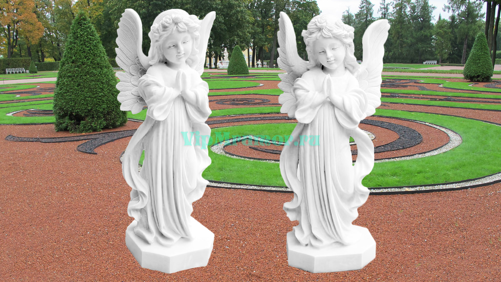 Скульптура ангелочка 050