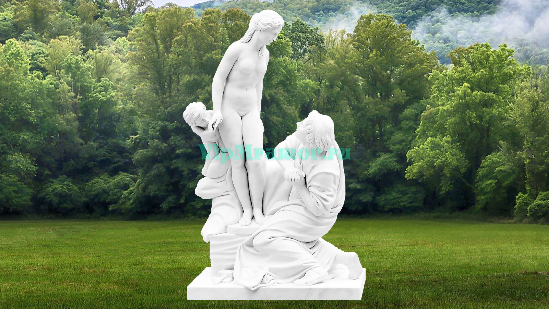 Скульптура «Пигмалион и Галатея»