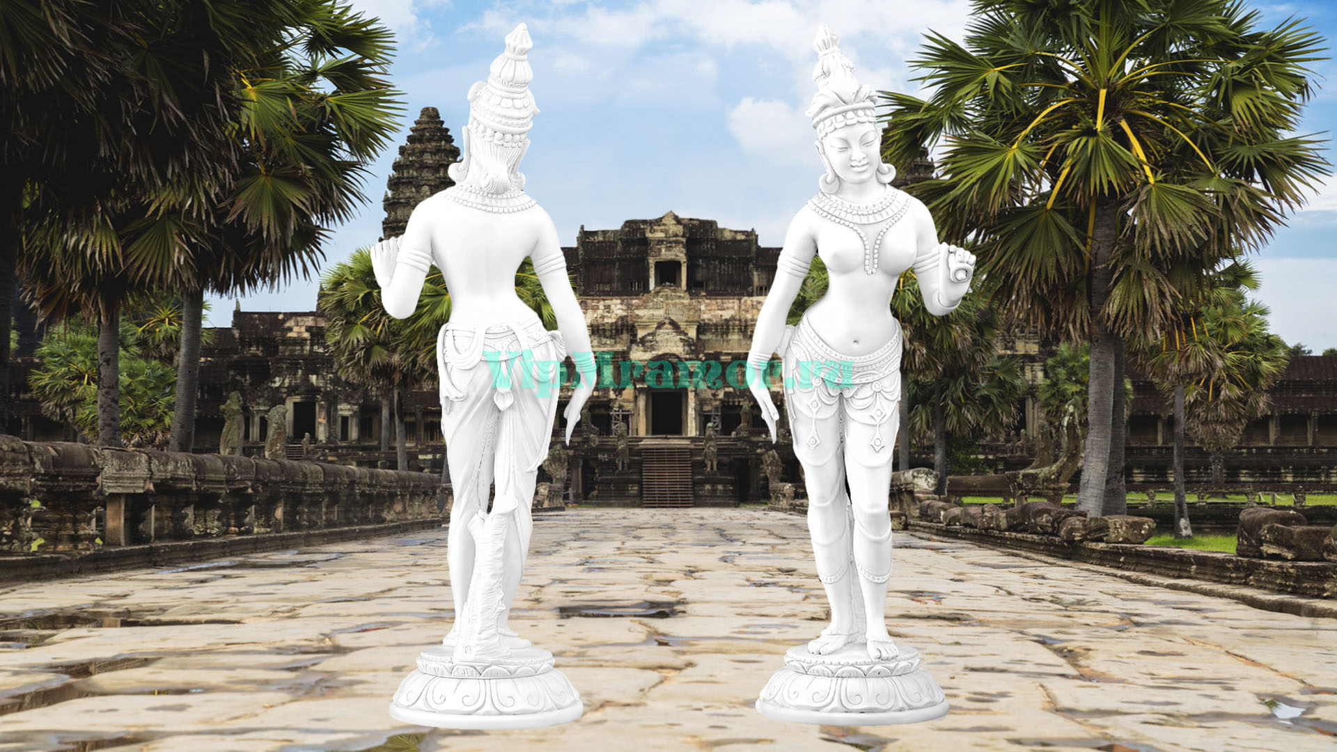 Скульптуры «Тайские танцовщицы» (вид 02)